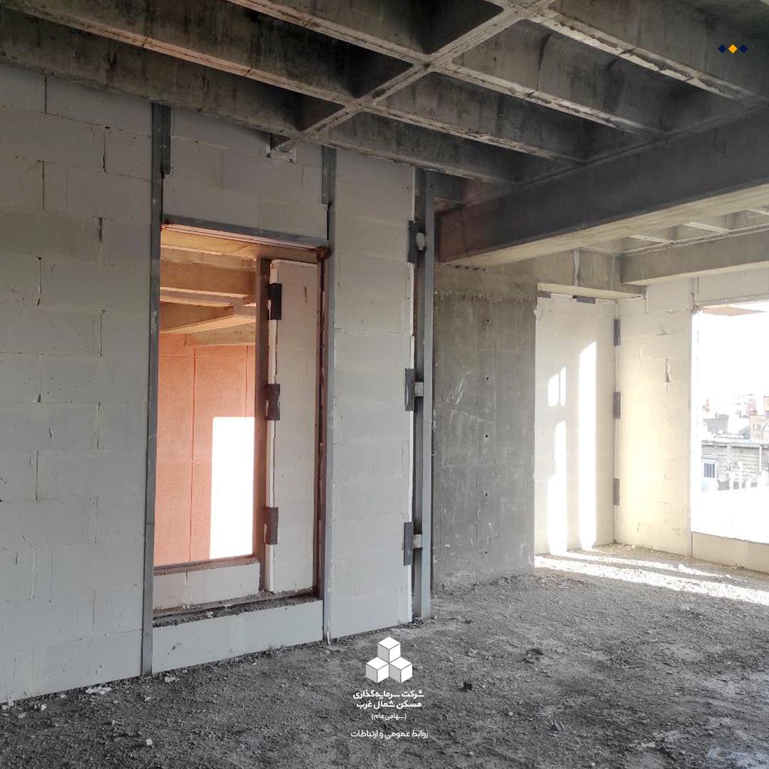 پیشرفت فیزیکی برج های مسکونی ناویا 6