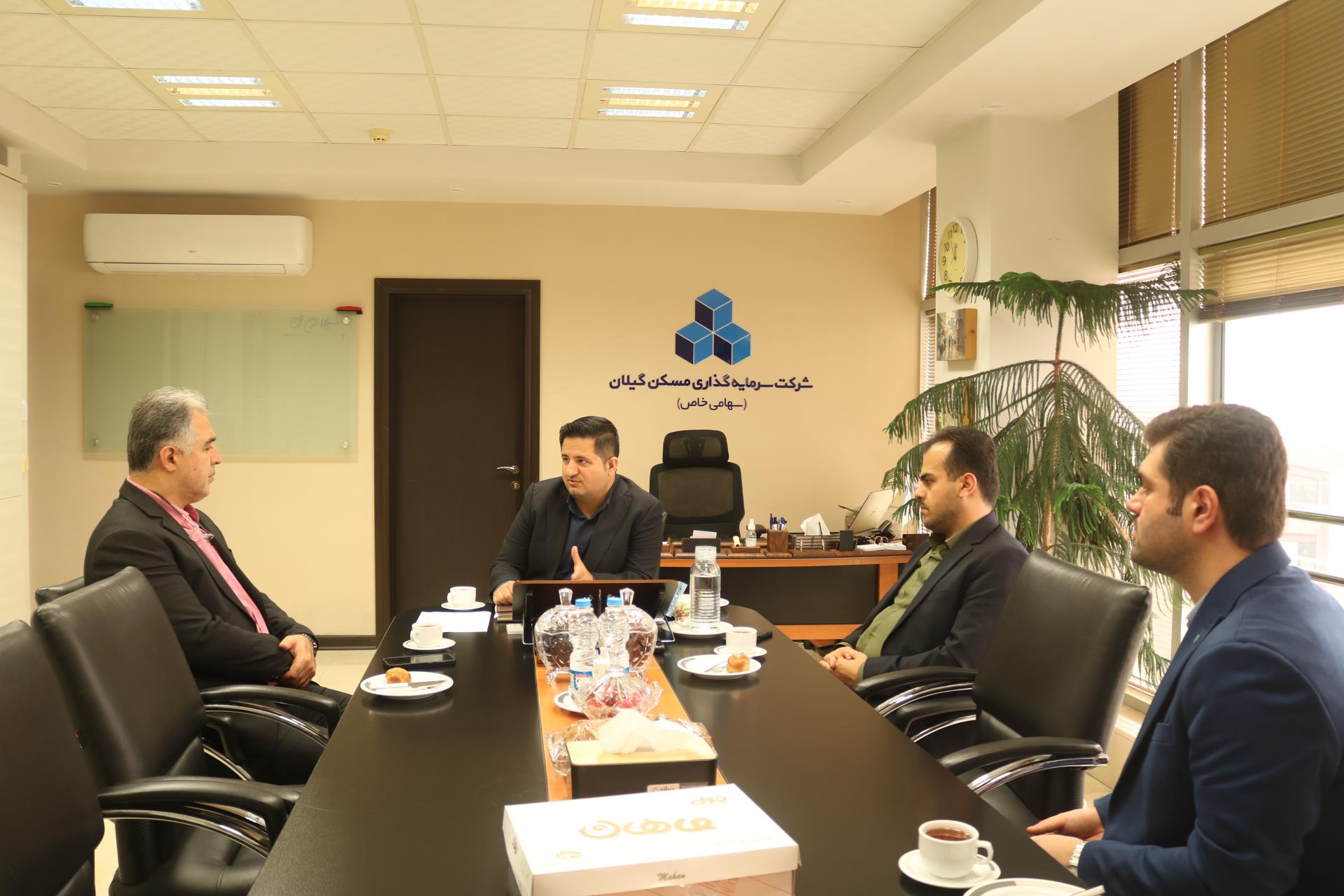 دیدار با ریاست امور شعب بانک توسعه تعاون گیلان